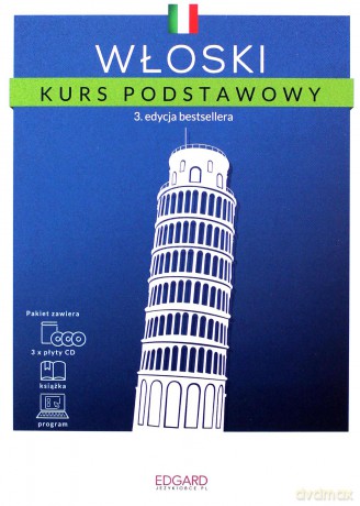 Włoski kurs podstawowy + cd + cd rom tw [KSIĄŻKA]