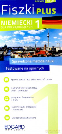 Niemiecki fiszki plus dla początkujących 1 [KSIĄŻKA]
