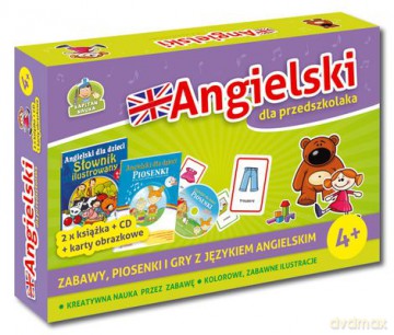Pakiet angielski dla przedszkolaka kapitan nauk tw [KSIĄŻKA]