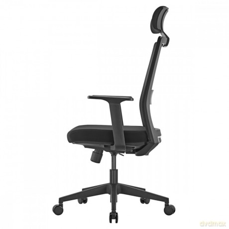 Fotel biurowy premium ergonomiczny ER-425 z wysokim oparciem, max 150 kg, regulowany