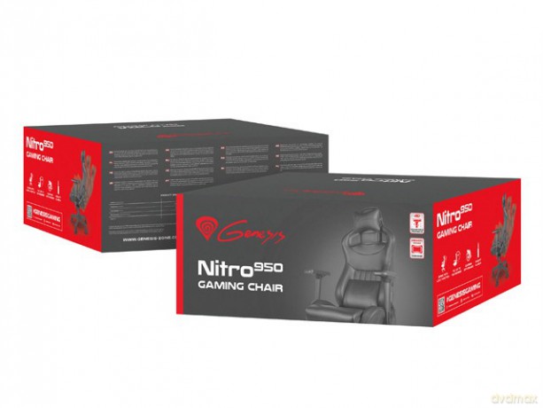 Fotel dla graczy Genesis Nitro 950 Czarny