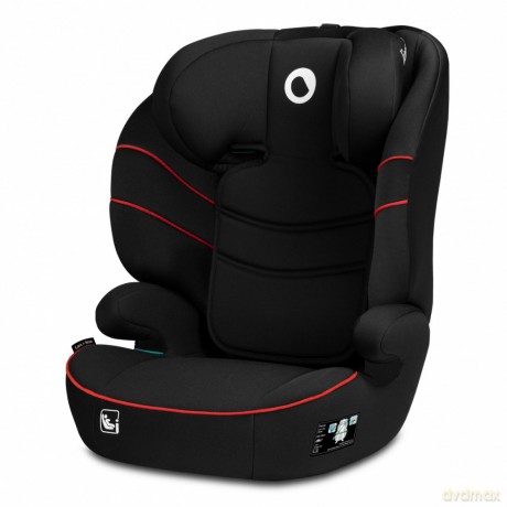 Fotelik samochodowy Hugo I-Size Sporty Black Red 15-36 kg