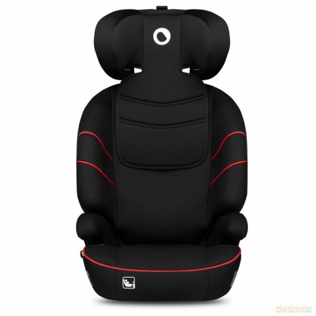 Fotelik samochodowy Hugo I-Size Sporty Black Red 15-36 kg