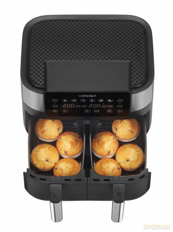 Frytkownica beztłuszczowa Air Fryer Double 8l FR8000