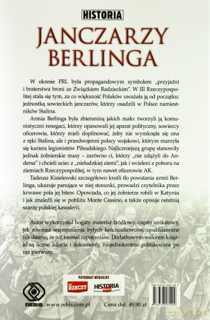 Janczarzy berlinga 1 armia wojska polskiego 1943-1945 tw - Tadeusz A. Kisielewski [KSIĄŻKA]