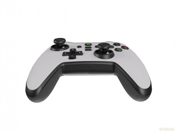 Gamepad Genesis Mangan 300 przewodowy do PC/Switch/Mobile Biały