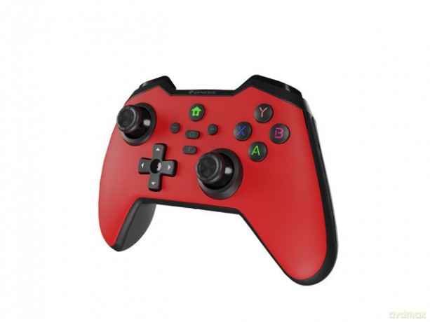 Gamepad Genesis Mangan 400 bezprzewodowy do PC/Switch/Mobile Czerwony