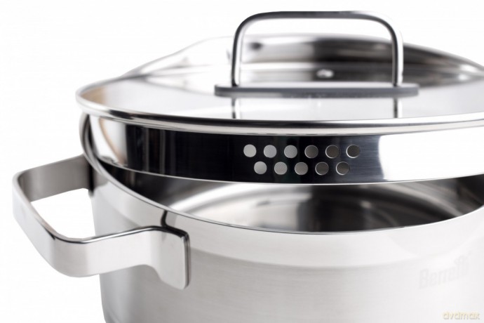 Garnek z pokrywą 24 cm MISTRAL 5,5 L BR-7344