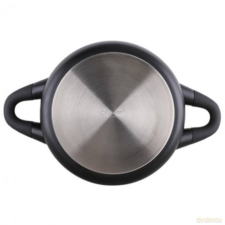 Garnek z pokrywką / Kociołek MARBLE 22cm, 4,0l MR-4017-22