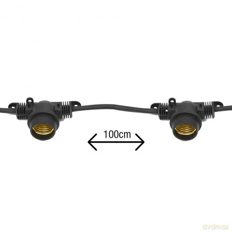 Girlanda ogrodowa 10m MCE410 IP44