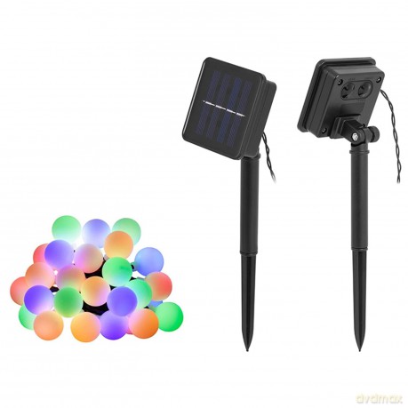 Girlanda ogrodowa solarna kolorowa 30LED