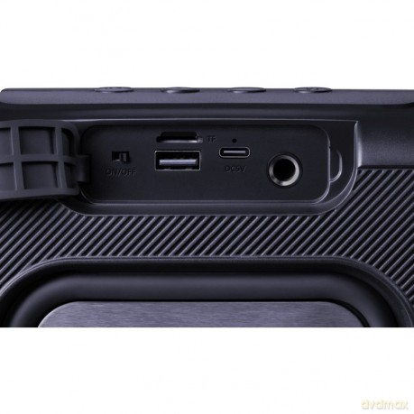 Głośnik bluetooth BEATBOX 12 16W czarny podświetlenie LED