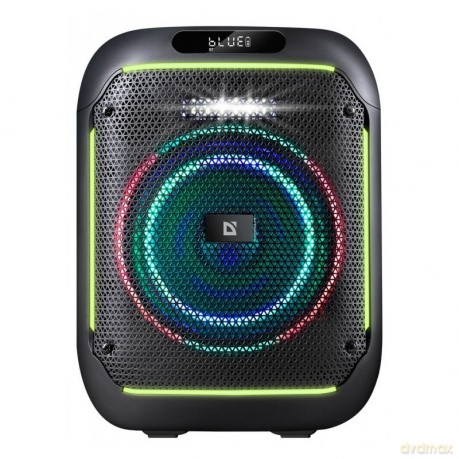 Głośnik bluetooth BOOMER 65W czarny podświetlenie LED