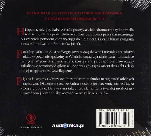Cd mp3 wiedeńska gra - Carla Montero [KSIĄŻKA]