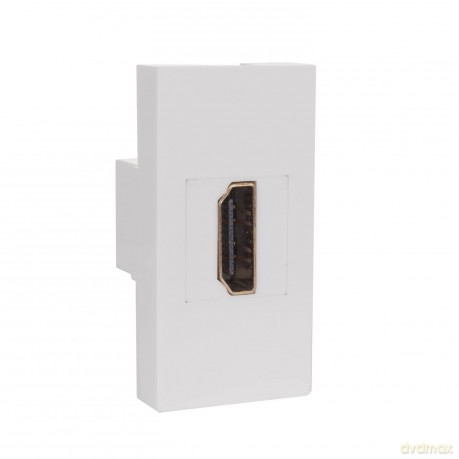 Gniazdo ścienne HDMI pasuje do szklanych ramek MCE720W Białe