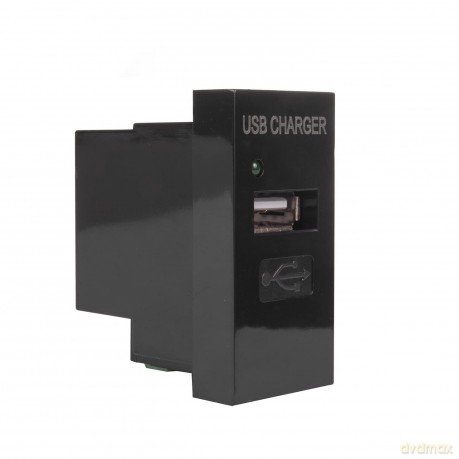 Gniazdo USB z ładowarką pasuje do szklanych ramek MCE727B Czarne