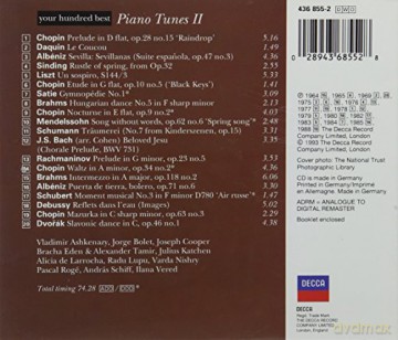 Various: Hundred Best Piano Tunes Vol.2 [CD]