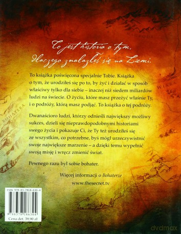 Bohater (Sekret tom 4) tw - Rhonda Byrne [KSIĄŻKA]