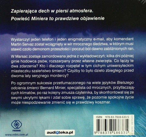 Cd mp3 krąg - Bernard Minier [KSIĄŻKA]