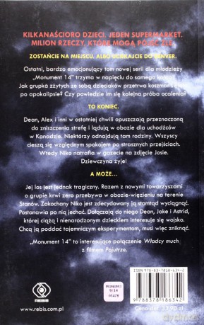 Monument 14 wściekły wiatr - Emmy Laybourne [KSIĄŻKA]