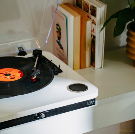 Gramofon AD1914 Biały USB Bluetooth