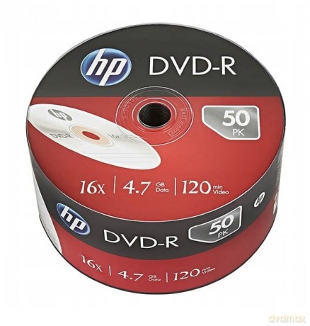 HP DVD-R 16x 4.7GB 50P DME00070-3 69303