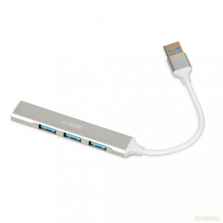Hub 4-Portowy Usb3.0 + Usb 2.0, Slim
