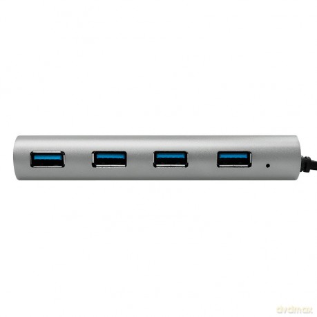 Hub 4xUSB 3.1, USB-C, aluminiowa obudowa