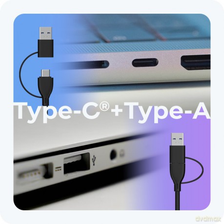 Hub IB-HUB1737-C3 7-Port USB 3.2 Gen 1 Hub, 3x USB Type-C., 4x USB Type-A