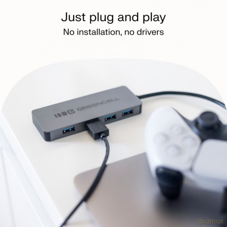 HUB USB-C Basic USB-A do 4x USB-A 3.0