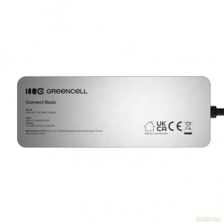 HUB USB-C Basic USB-C do 4x USB-A 3.0