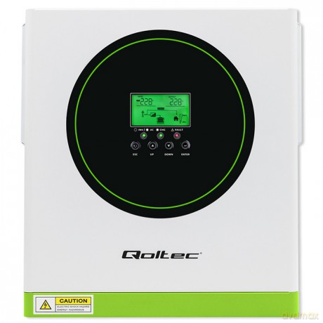 Hybrydowy Inwerter solarny Off-Grid 1500W 100A | 12V | MPPT | Sinus | Opcja Wi-Fi | Power Factor 1.0