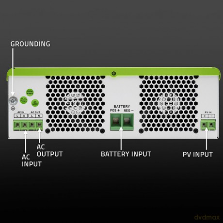 Hybrydowy Inwerter solarny Off-Grid 3500W | 100A | 24V | MPPT | Sinus | opcja Wi-Fi | Power Factor 1.0