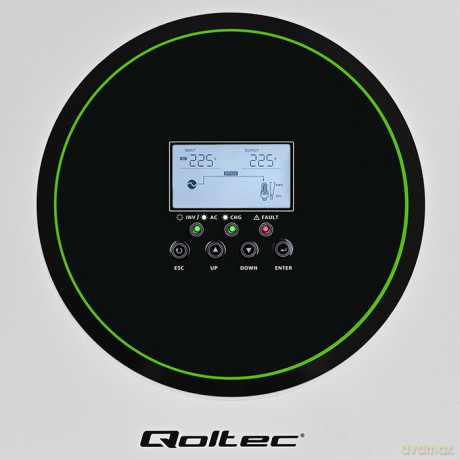 Hybrydowy Inwerter solarny Off-Grid 6200W | 120A | 48V | MPPT | BMS | Sinus | opcja Wi-Fi | Power Factor 1.0