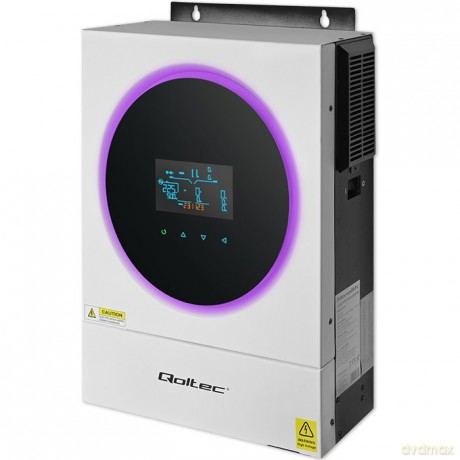 Hybrydowy inwerter solarny Off-Grid 6kVA | 6kW | 120A | MPPT | LCD | Wi-Fi | BMS | Sinus
