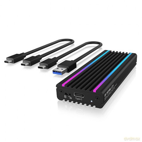 IB-1824ML-C31 Obudowa M.2 NVMe z oświetleniem RGB