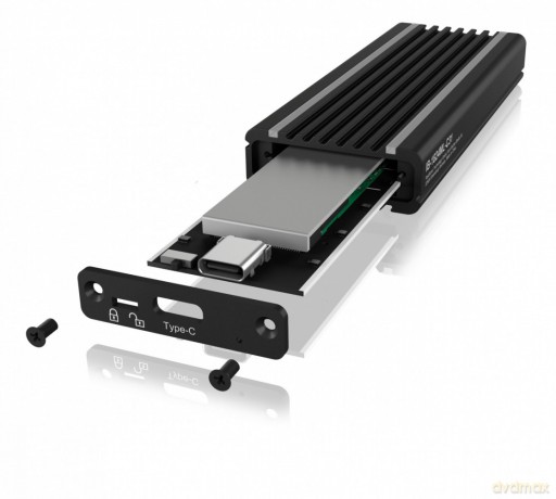 IB-1824ML-C31 Obudowa M.2 NVMe z oświetleniem RGB