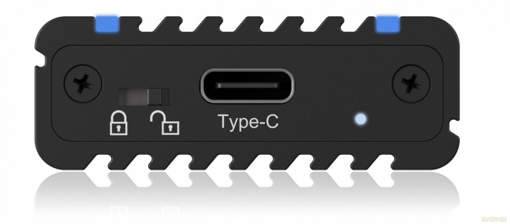 IB-1824ML-C31 Obudowa M.2 NVMe z oświetleniem RGB