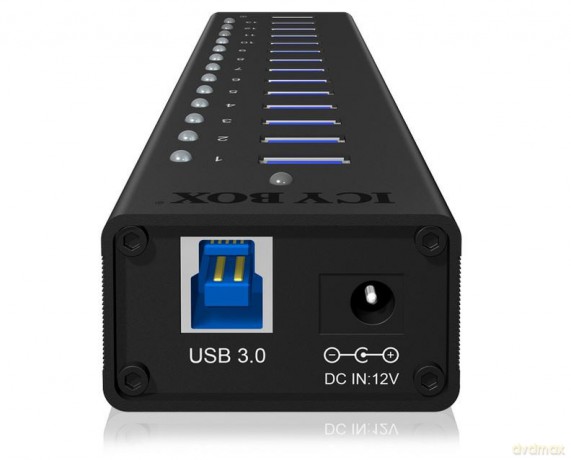 IB-AC6113 aktywny HUB/Aluminium