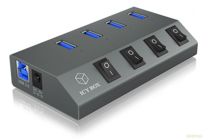 IB-HUB1405C 4 portowy Hub USB 3.0