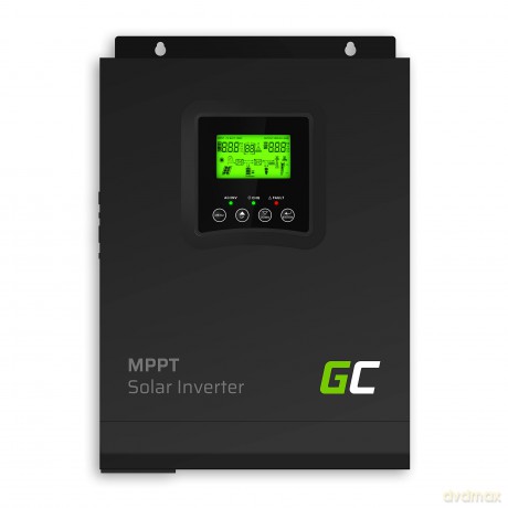 Inwerter solarny falownik Off Grid z ładowarką solarną MPPT 12VDC 230VAC 1000VA/1000W Czysta sinusoida