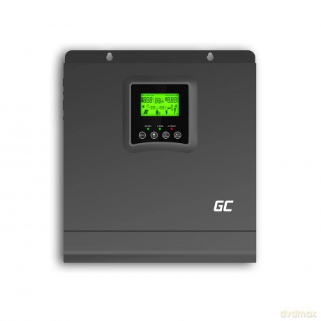 Inwerter solarny falownik Off Grid z ładowarką solarną MPPT 24VDC 230VAC 2000VA/2000W Czysta sinusoida