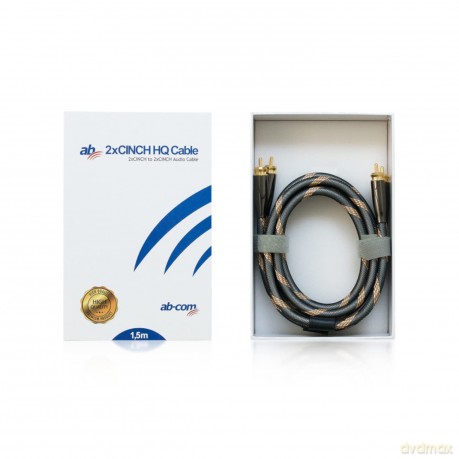 Kabel AB HQ 2xCINCH 1,5m