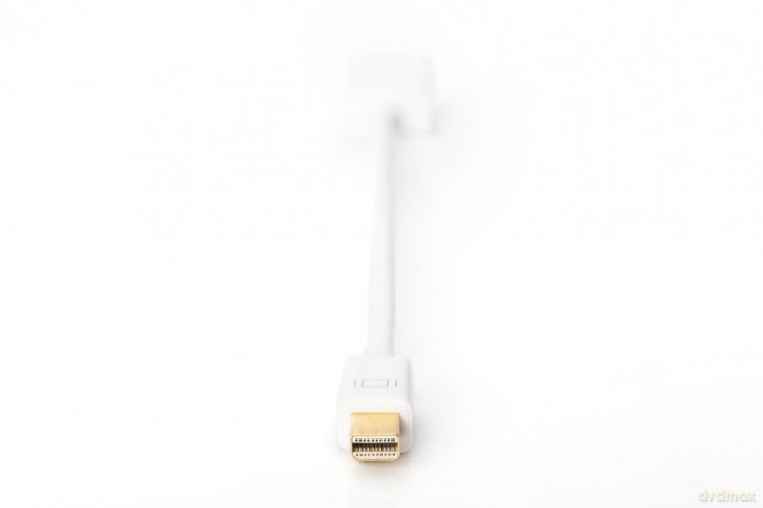 Kabel adapter Displayport 1080p 60Hz FHD Typ miniDP/HDMI A M/Ż biały 0,15m