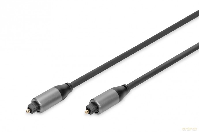 Kabel audio optyczny Toslink 2.2mm/Toslink 2.2mm M/M aluminium, 3m