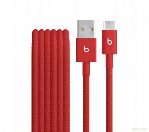 Kabel Beats USB C do A 1.5m Czerwony