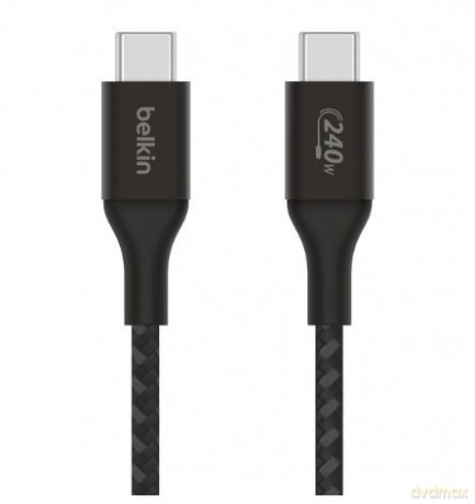 Kabel BoostCharge USB-C/USB-C 240W 1m czarny