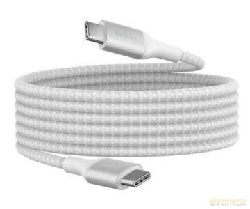 Kabel BoostCharge USB-C/USB-C 240W 2m biały