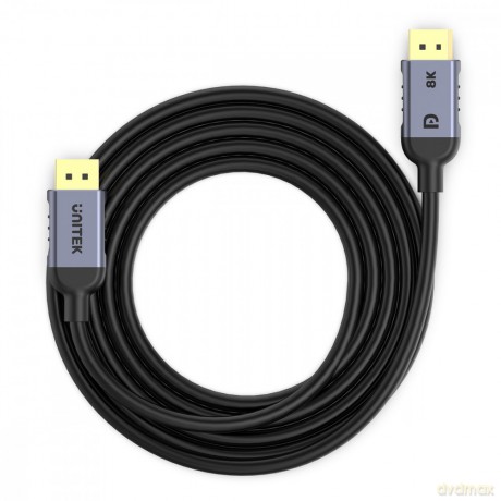 Kabel DisplayPort 1.4, 8K@60Hz, 4K@240Hz, HDR, 2m; C1628GY01-2M
