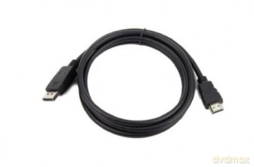 Kabel DisplayPort do HDMI męski czarny 10m